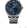 Tissot Chemin des Tourelles T099 Men's Blue Dial Automatic Watch 42mm Stainless Steel Bracelet