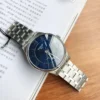 Tissot Chemin des Tourelles T099 Men's Blue Dial Automatic Watch 42mm Stainless Steel Bracelet