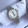 Tissot Carson T122 Women's White Dial Quartz Watch Vintage Style