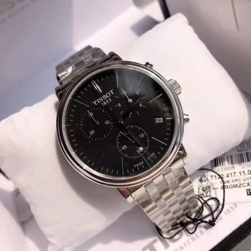 Tissot Carson T122 Men's Watch 40mm Stainless Steel Bracelet