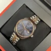 Tissot Blue Dial Watch Rose Gold-Tone
