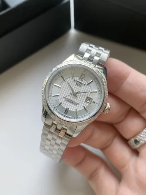 Tissot T108 Couple Quartz Watch 39mm Stainless Steel Bracelet