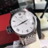 Tissot Tradition T063 White Dial Watch 42mm Leather Strap