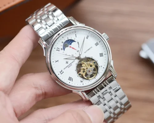 Vacheron Constantin Men's Automatic Watch Stainless Steel Bracelet SKU VACHERON0005