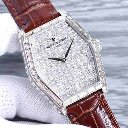 Vacheron Constantin Malte Diamond-Set Automatic Watch 37mm Slim Case SKU VACHERON0025