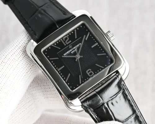 Vacheron Constantin Historiques Square Case Watch Leather Strap
