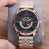 Vacheron Constantin Men's Skeleton Automatic Watch Leather Strap