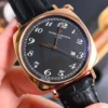 Vacheron Constantin Men's Square Case Automatic Watch 42mm Leather Strap