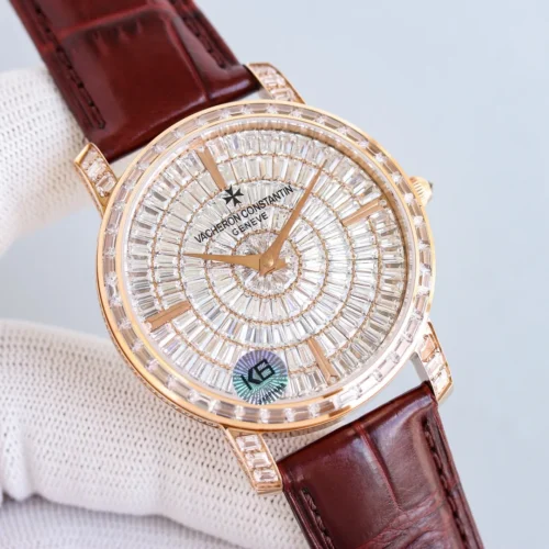 Vacheron Constantin Traditionnelle 82760 Men's Diamond-Set Watch