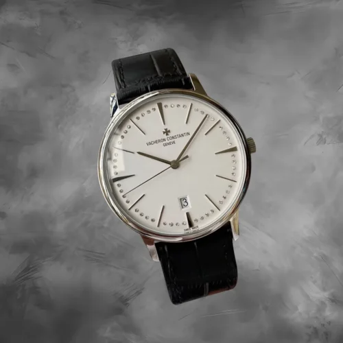 Vacheron Constantin Patrimony Slim Case Watch 40mm Leather Strap