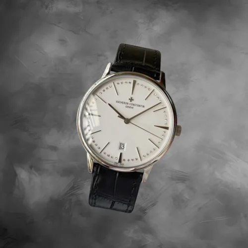 Vacheron Constantin Patrimony Slim Case Watch 40mm Leather Strap