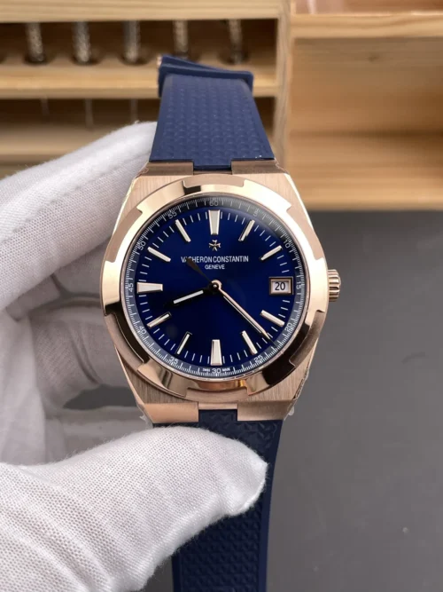 Vacheron Constantin Overseas Blue Dial Watch 41mm