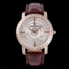 Vacheron Constantin Traditionnelle 82760 Diamond-Set Watch Leather Strap SKU VACHERON0085
