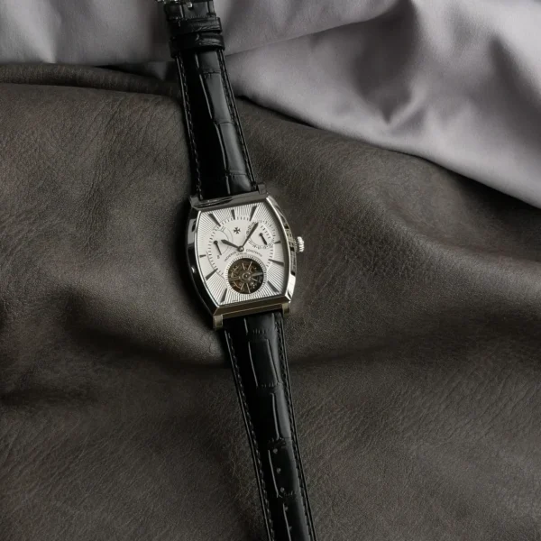 VACHERON0168-01 Vacheron Constantin Malte 30080 Men's Tourbillon Watch Tonneau Case