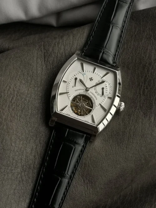 Vacheron Constantin Malte 30080 Men's Tourbillon Watch Tonneau Case