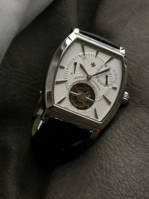 Vacheron Constantin Malte 30080 Men's Tourbillon Watch Tonneau Case