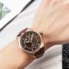Vacheron Constantin Fiftysix Men's Automatic Watch Leather Strap