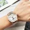 Vacheron Constantin Fiftysix Men's Automatic Watch Leather Strap